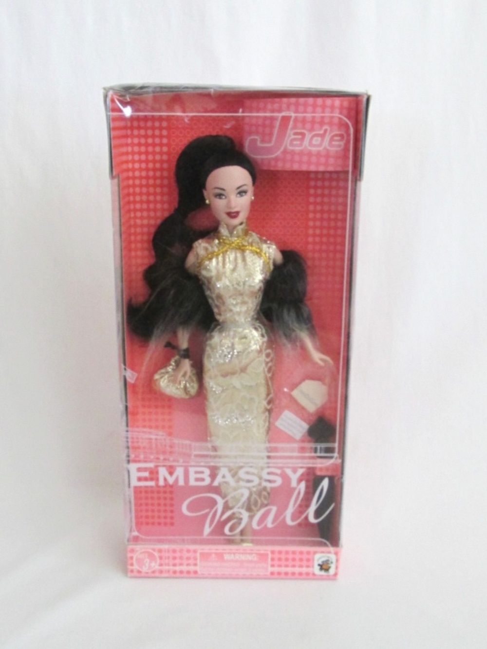 Integrity Toys Embassy Ball Jade Barbie Sized Asian Doll Friend to Janay 2002